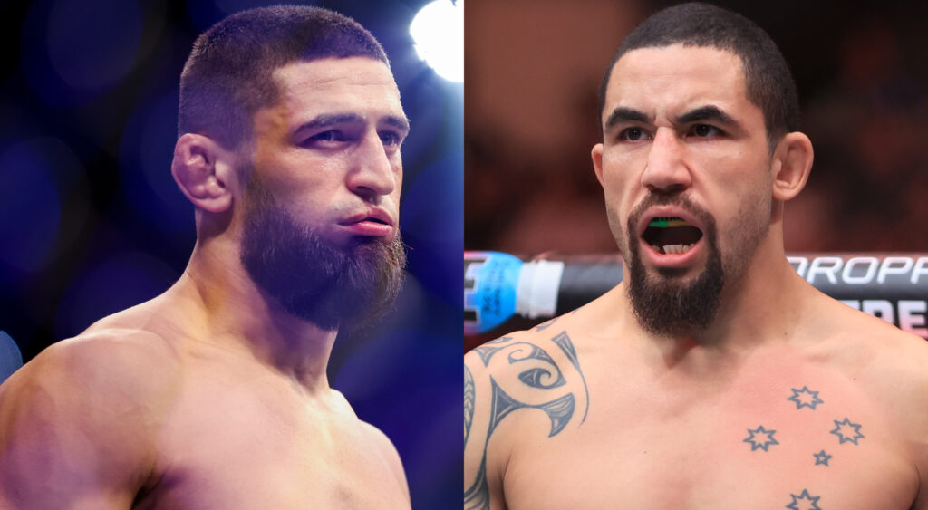 Robert Whittaker shares his experience of facing Khamzat Chimaev