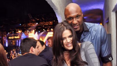 Television personality Khloe Kardashian and Los Angeles Laker Lamar Odom