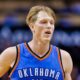 Kyle Singler of the Oklahoma City Thunder during an NBA game