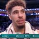 Basketball fans trolled LaMelo Ball for his post-game interview comments