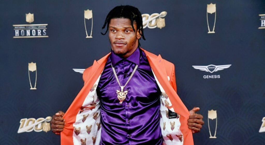 Lamar Jackson's Diamond Chains And Necklaces Cost