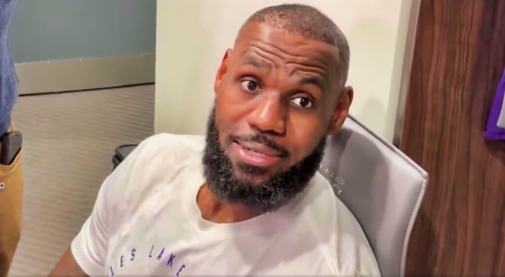 LeBron James Gives An Inside Scoop On How Much Longer He Thinks He'll Play After His Third Consecutive Triple-Double