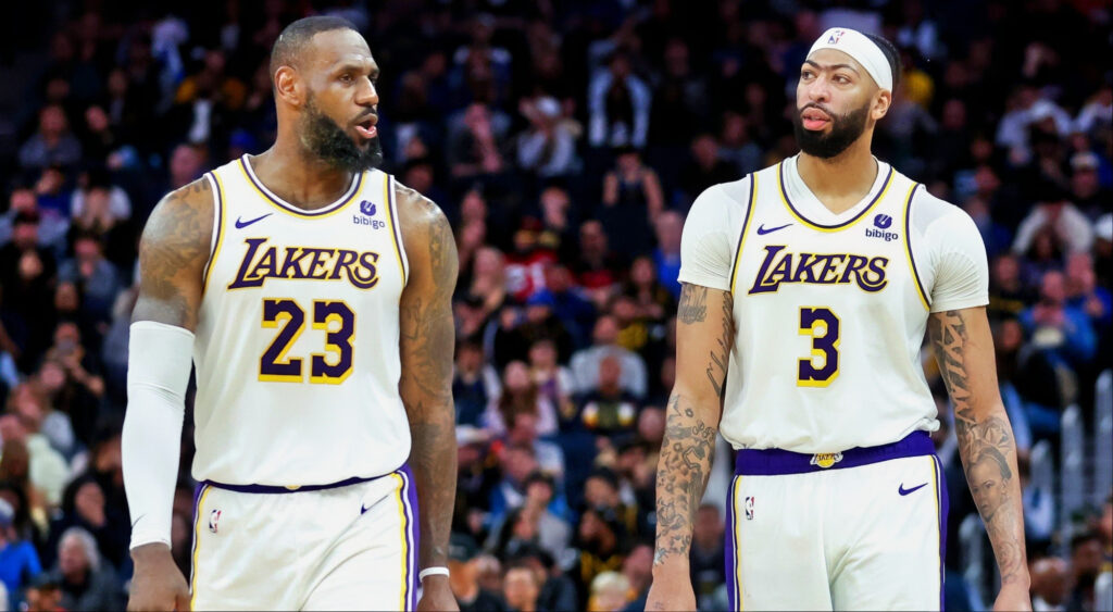 Comparing Anthony Davis to LeBron James' top teammates