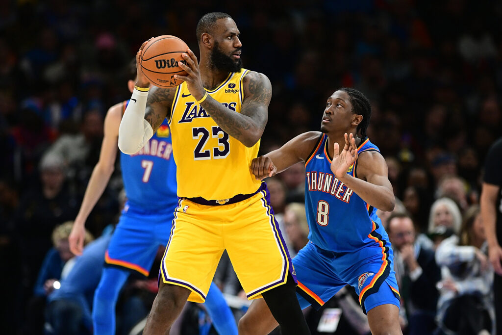 Los Angeles Lakers vs. Oklahoma City Thunder game details