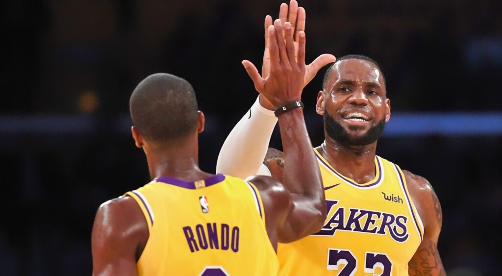 Rajon Rondo praises LeBron James' dedication to fitness