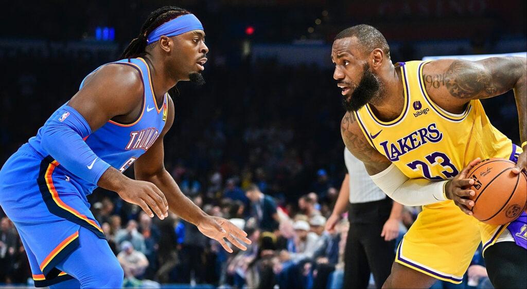 Game breakdown for Los Angeles Lakers vs. Oklahoma City Thunder