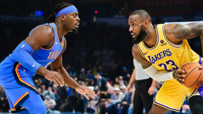 Game breakdown for Los Angeles Lakers vs. Oklahoma City Thunder