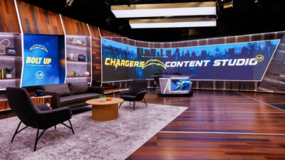 Inside The Los Angeles Chargers’ New Content Studio