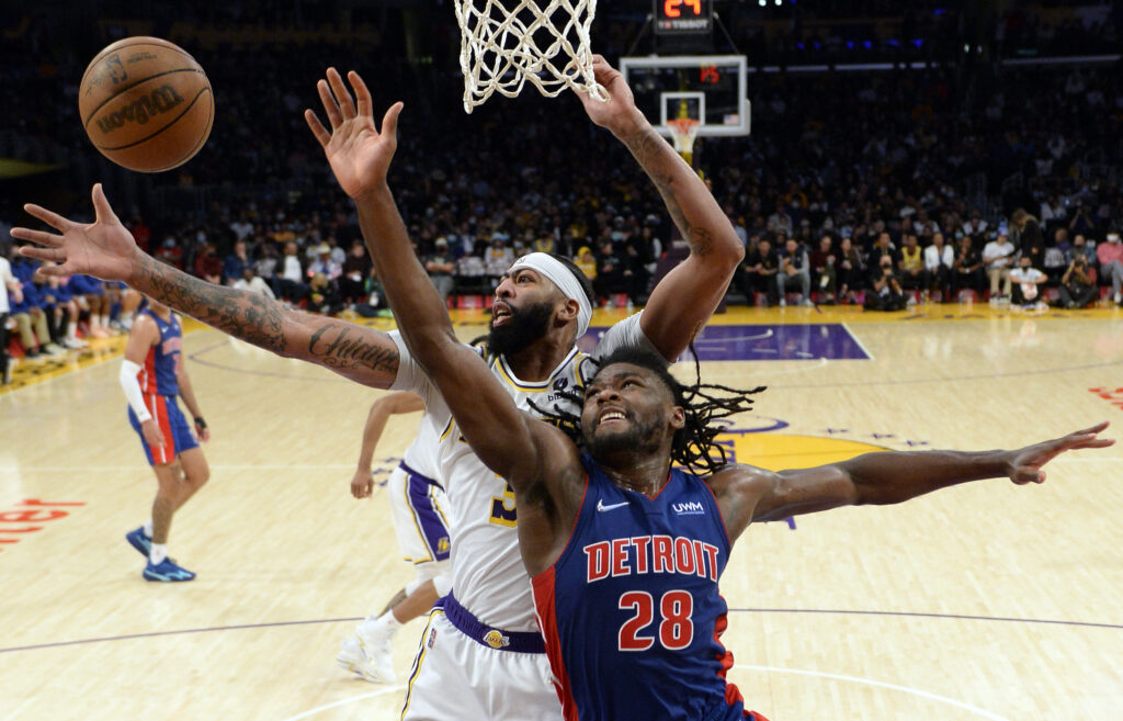 Overview of the Los Angeles Lakers vs. Detroit Pistons game with key details