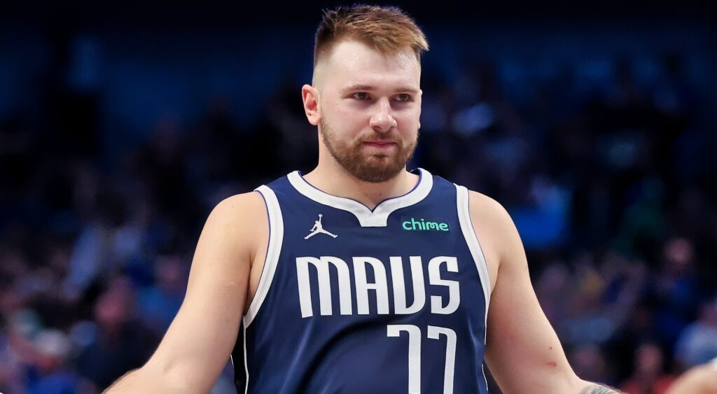 Luka Doncic talked about his trash talk with the German players on the Orlando Magic