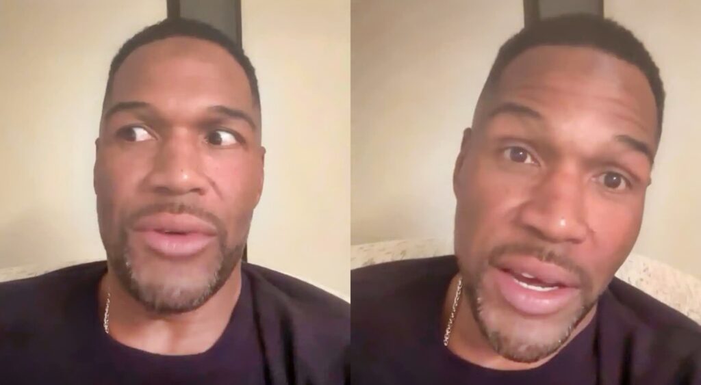 Michael Strahan on Instagram video