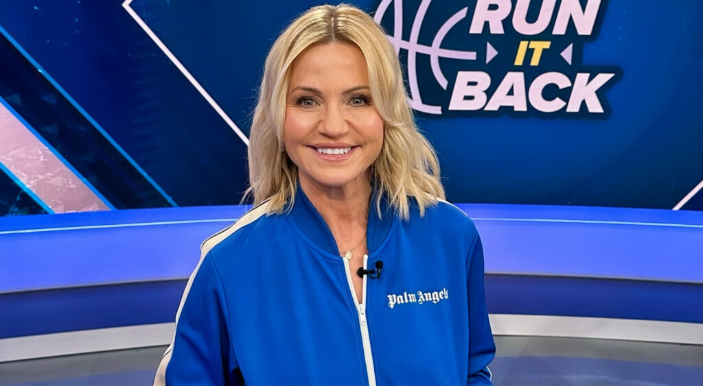 Michelle Beadle smiling