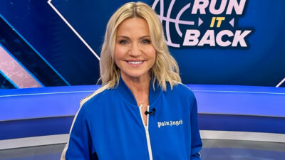 Michelle Beadle smiling