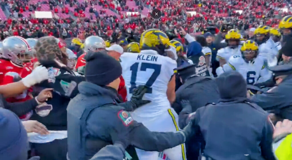 Michigan Wolverines after win over Ohio State