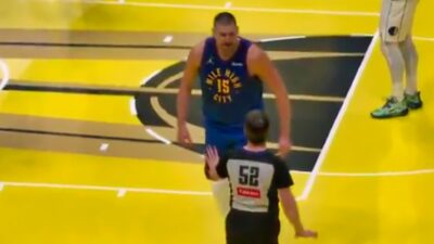 Cameras Caught Nikola Jokic Furiously Arguing With The Referee On-Court