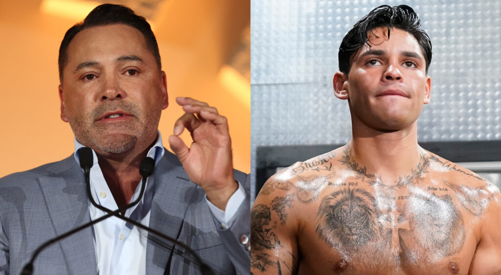 Oscar De La Hoya accuses Ryan Garcia