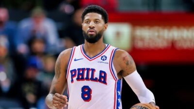 Paul George of the Philadelphia 76ers