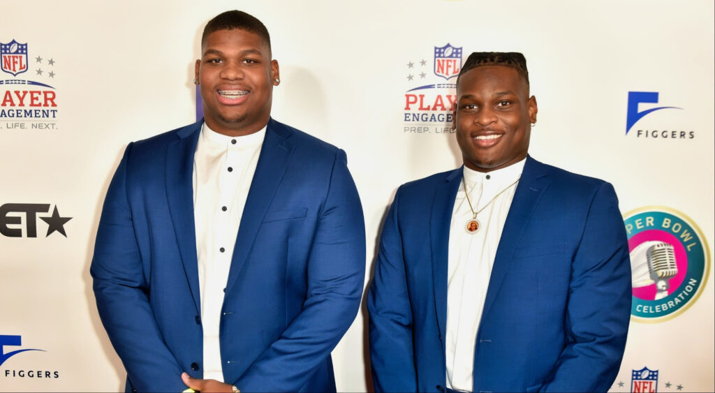 Relationship of Jets' Quincy and Quinnen Williams