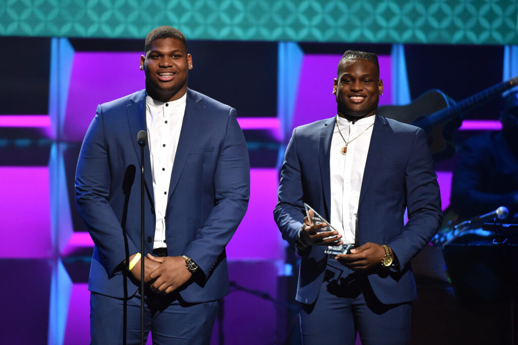 The bond between Quincy and Quinnen Williams