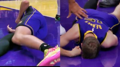 Austin Reaves met a scary injury against the Thunder