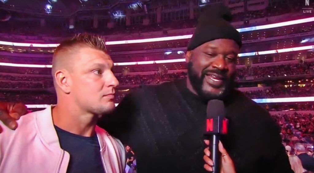 Rob Gronkowski Challenges Shaquille O'Neal For The First Boxing Showdown