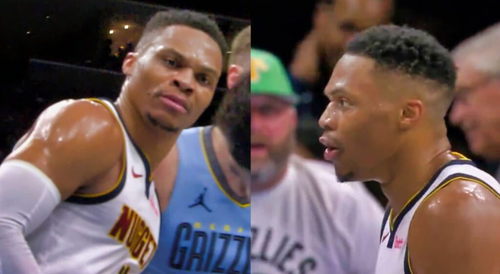 Russell Westbrook stared at Santi Aldama and got a technical foul