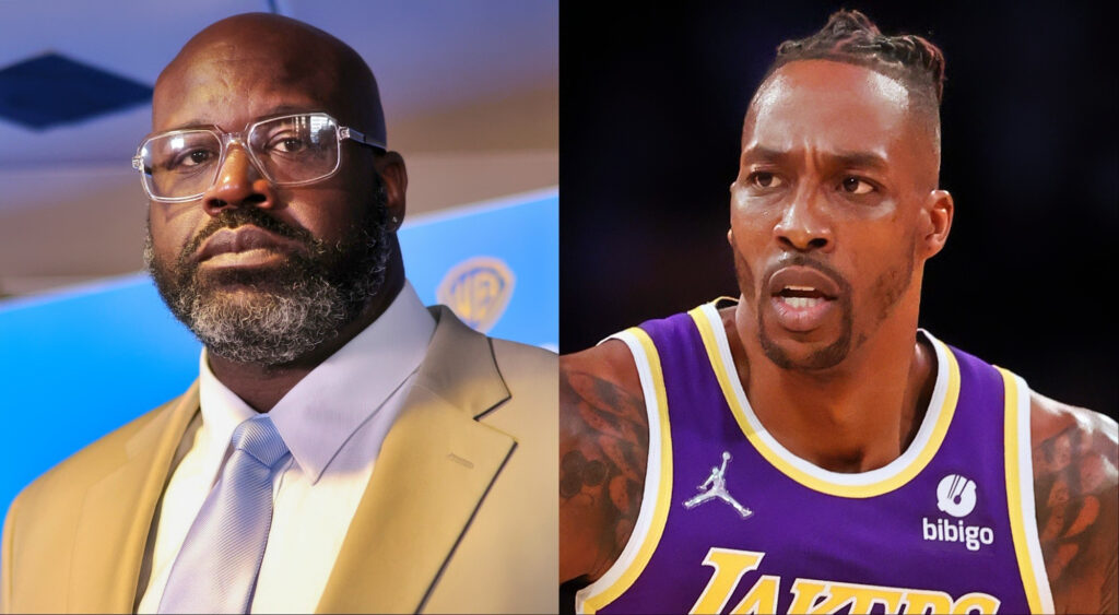 The start of the Shaquille O'Neal and Dwight Howard beef