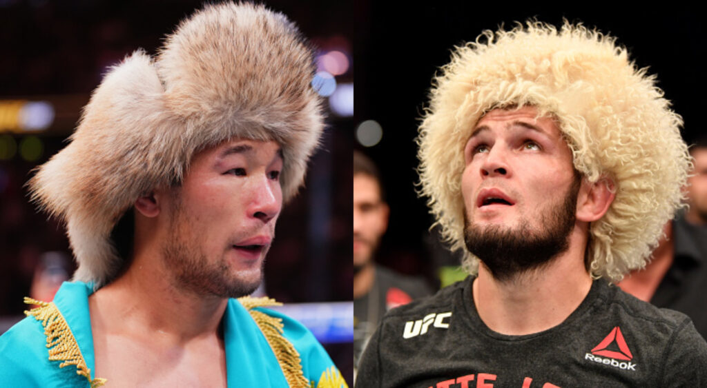 Shavkat Rakhmonov and Khabib Nurmagomedov Hat Details
