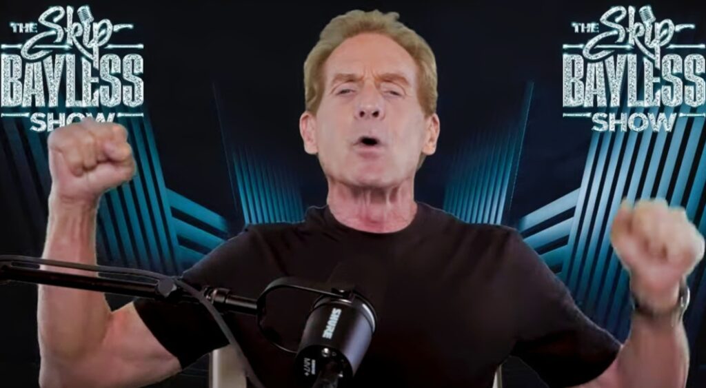 Skip Bayless on his podcast