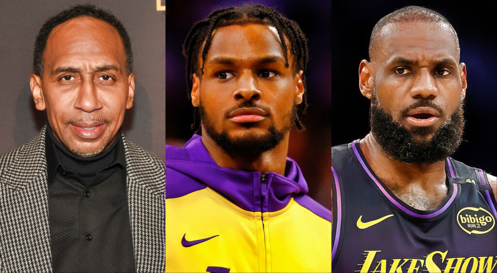 Stephen A. Smith calls Lakers drafting Bronny James a favor to LeBron James