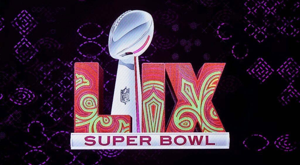 Super Bowl LIX logo.