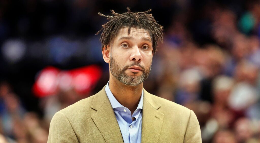 Tim Duncan was spotted in unrecognizable look