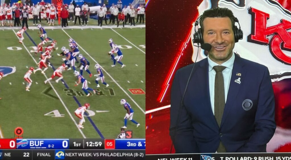 Chiefs vs. Bills and Tony Romo.