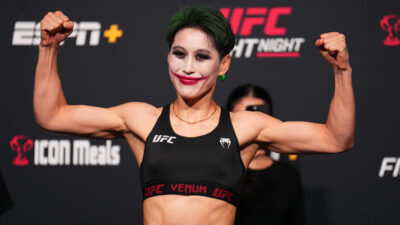 Fans Calls Wang Cong Cringe For Her Joker Look at UFC Macau