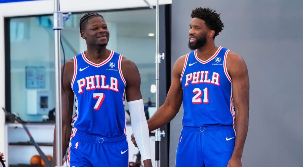 Mo Bamba trolls Joel Embiid