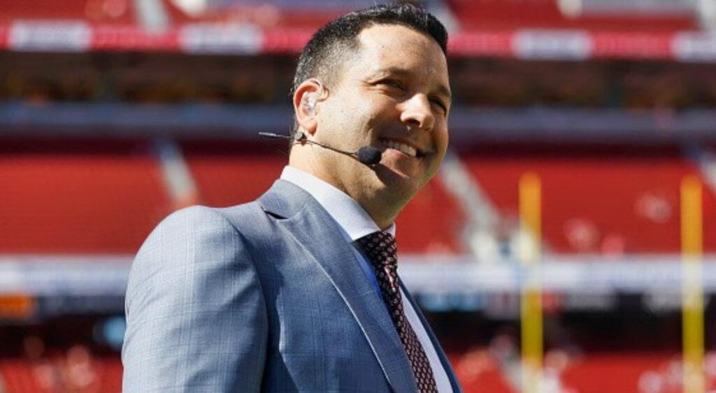 Adam Schefter smiling