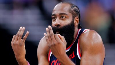 James Harden surpassed Ray Allen on all-time three-pointers made list