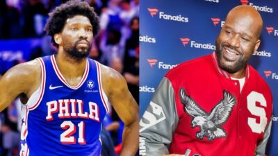 Shaquille O'Neal slammed Joel Embiid