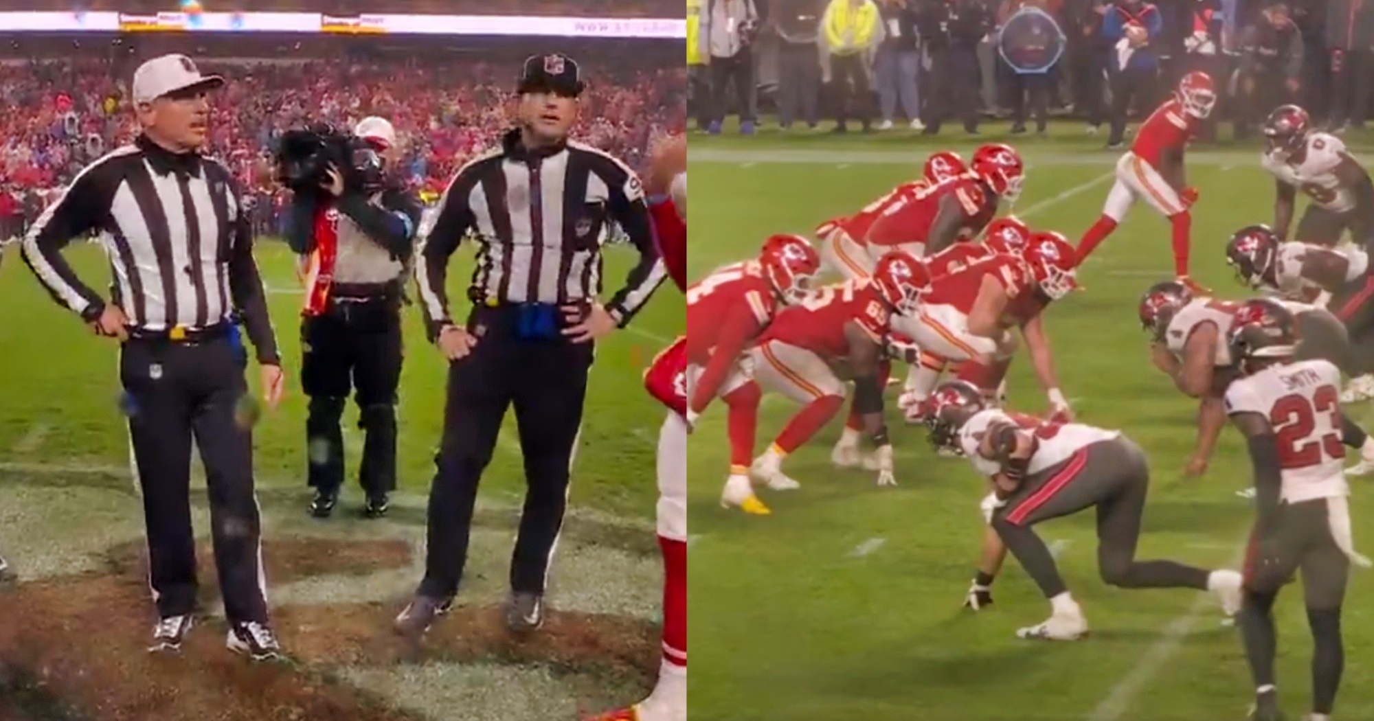 VIDEOS Social Media Is Convinced That The ChiefsBuccaneers MNF Game