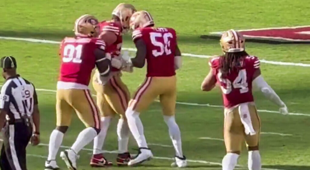 VIDEO: Nick Bosa Takes His Love For Donald Trump To The Next Level By Honoring Him After Massive Sack vs. Bucs