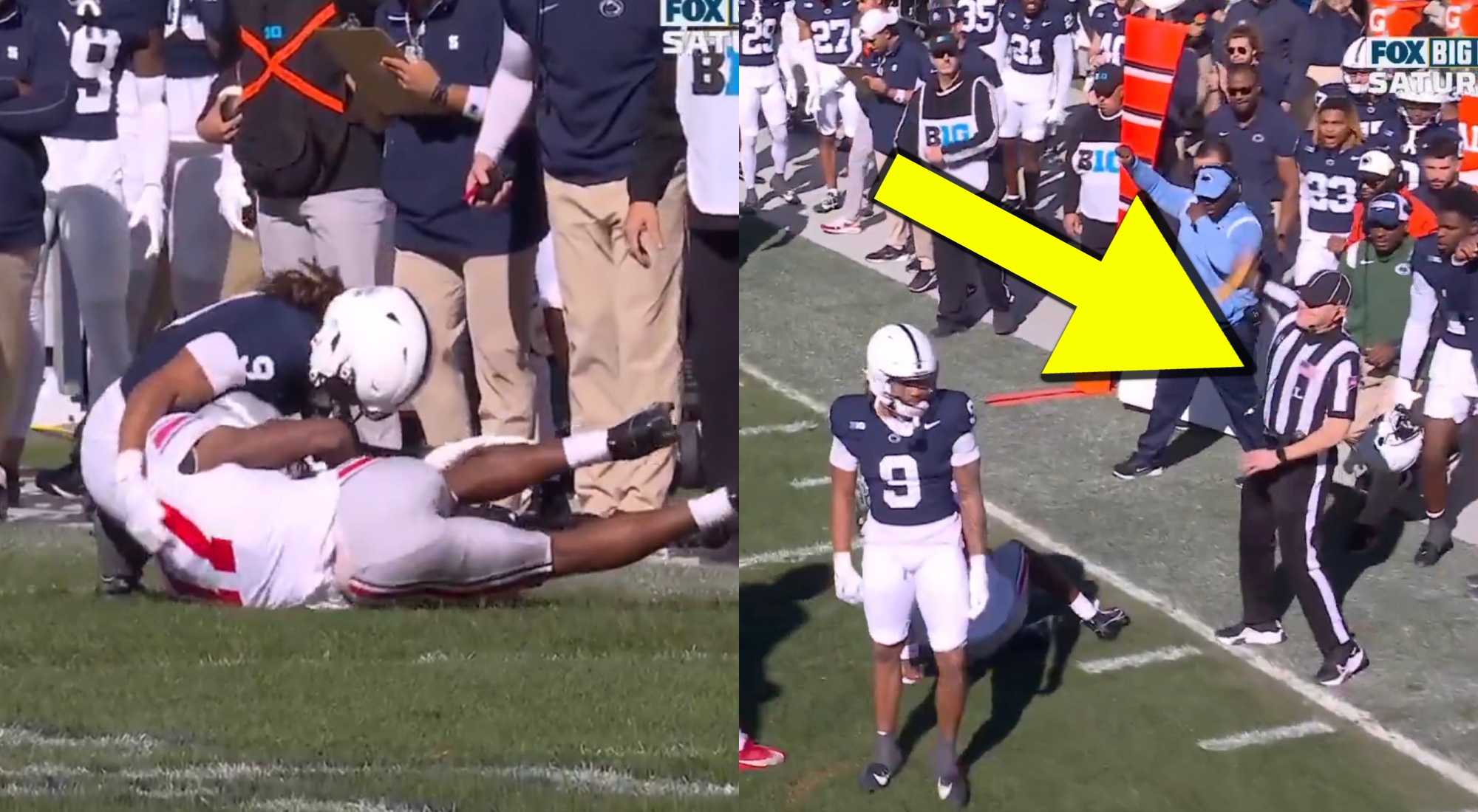 VIDEO Social Media Is Convinced Penn StateOhio State Game Is Rigged