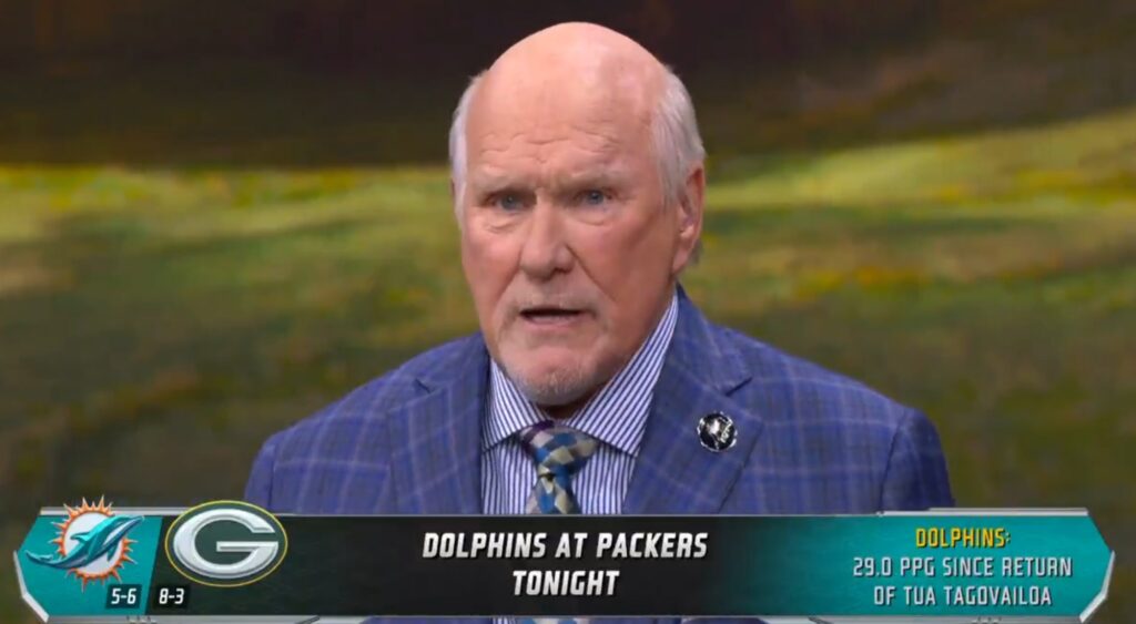 Terry Bradshaw speaking on FOX Sports.