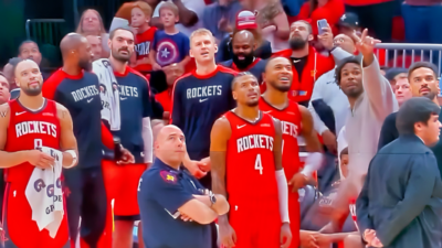 Houston Rockets Watching Tyler Herro-Amen Thompson Fight's Replay