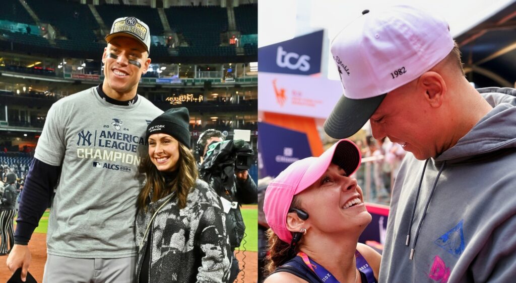 Yankees Fans Celebrate As Aaron Judge & His Wife Expect Their First Child