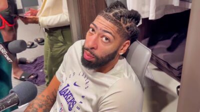 Anthony Davis reflects on Dennis Schroder’s impact on the Warriors