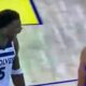 Anthony Edwards’ fierce trash talk to Stephen Curry during their 1v1 duel in the Warriors-Timberwolves game gets exposed in leaked audio.