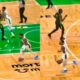 Jaylen Brown got a technical foul for taunting Giannis Antetokounmpo