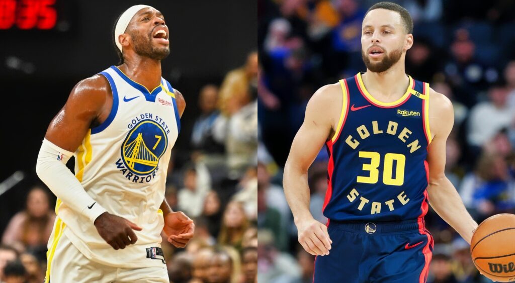 Stephen Curry discussed the positive energy Buddy Hield brings to the locker room