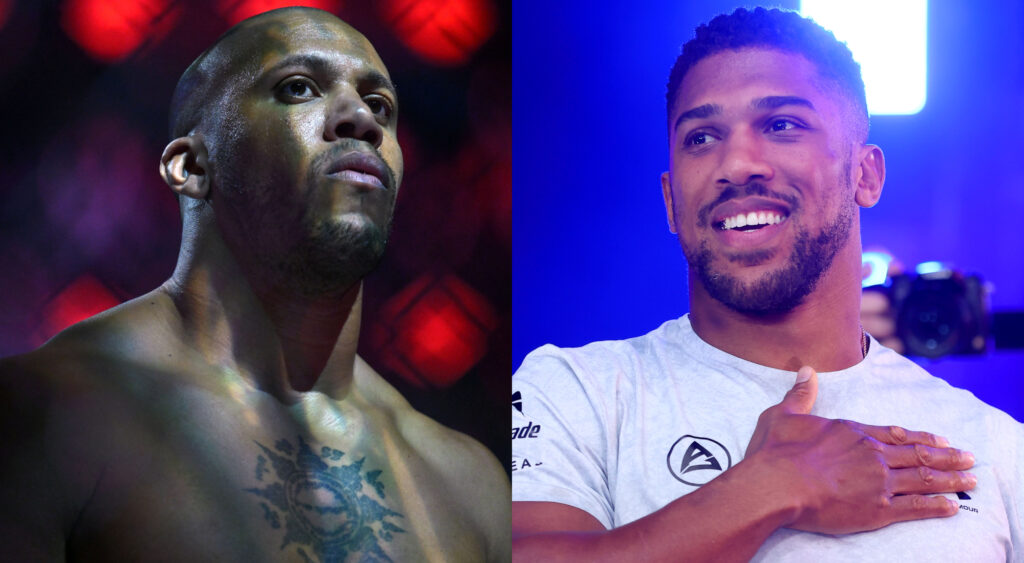 Ciryl Gane says Anthony Joshua was his inspiration 