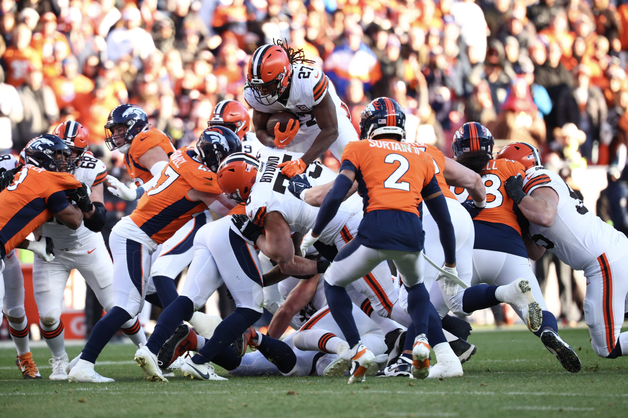 Cleveland Browns vs. Denver Broncos Head To Head Stats, Probable